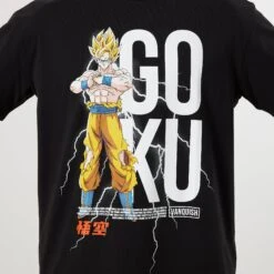 Vanquish DBZ CS Goku Black Oversized T Shirt -Vanquish Fitness Shop VQ TSP16andDBZ105497