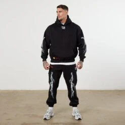 Vanquish DBZ CS Trunks Vs Freiza Black Oversized Pullover Hoodie -Vanquish Fitness Shop VQ TSP16andDBZ105522