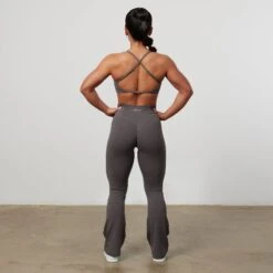 Vanquish Enhance Graphite Grey Backless Bra -Vanquish Fitness Shop VQFit E commerceFeb24100175