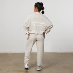 Vanquish Enhance Nude Collar Sweatshirt -Vanquish Fitness Shop VQFit E commerceFeb24101330