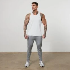 Vanquish Essential White Performance Tank Top -Vanquish Fitness Shop VQFit E commerceFeb2499179 1