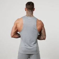 Vanquish Essential Steel Grey Performance Tank Top -Vanquish Fitness Shop VQFit E commerceFeb2499201