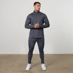 Vanquish Essential Denim Blue Performance 1/4 Zip Top 13 Vanquish Essential Denim Blue Performance 1/4 Zip Top -Vanquish Fitness Shop VQFit E commerceFeb2499387