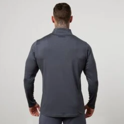 Vanquish Essential Denim Blue Performance 1/4 Zip Top 9 Vanquish Essential Denim Blue Performance 1/4 Zip Top -Vanquish Fitness Shop VQFit E commerceFeb2499442