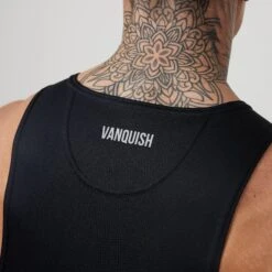 Vanquish Essential Black Performance Tank Top -Vanquish Fitness Shop VQFit E commerceFeb2499543