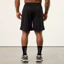 Vanquish Bodybuilding Black Mesh Shorts -Vanquish Fitness Shop VQFit MensSSE commerce6199