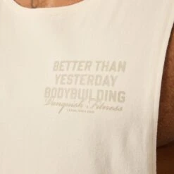 Vanquish Bodybuilding Vintage White Tank Top -Vanquish Fitness Shop VQFit MensSSE commerce6233