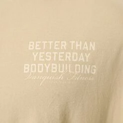 Vanquish Bodybuilding Vintage Khaki Boxy Oversized T Shirt -Vanquish Fitness Shop VQFit MensSSE commerce6508