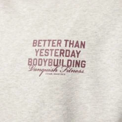 Vanquish Bodybuilding Oat Marl Boxy Oversized Pullover Hoodie -Vanquish Fitness Shop VQFit MensSSE commerce6638