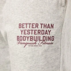 Vanquish Bodybuilding Oat Marl Oversized Sweatpants -Vanquish Fitness Shop VQFit MensSSE commerce6646 1