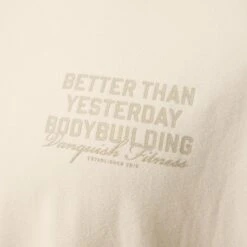 Vanquish Bodybuilding Vintage White Boxy Oversized T Shirt -Vanquish Fitness Shop VQFit MensSSE commerce6776