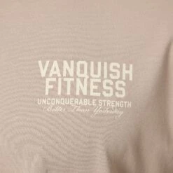 Vanquish TSP Unconquerable Strength Grey Oversized T Shirt -Vanquish Fitness Shop VQFit MensSSE commerce7073