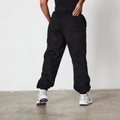 Vanquish Jet Black VQFIT Oversized Sweatpants -Vanquish Fitness Shop VQ BlackFriday23 6109