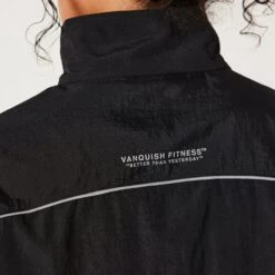 Vanquish Black Racing Track Jacket -Vanquish Fitness Shop VQ BlackFriday23 6283