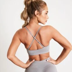 Vanquish Elevate Seamless Smoke Grey Multiway Low Support Bra 8 Vanquish Elevate Seamless Smoke Grey Multiway Low Support Bra -Vanquish Fitness Shop VQ Elevate WMNS 1185