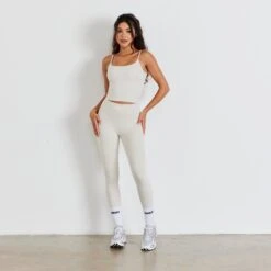 Vanquish Enhance V2 Nude Midi Tank -Vanquish Fitness Shop VQ EnhanceEclipse July 9711