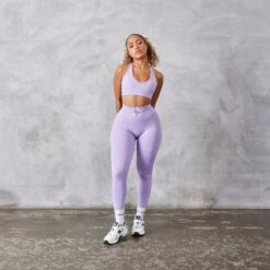 Vanquish Neutral V2 Seamless Lilac Bra -Vanquish Fitness Shop VQ WOMENS ECOM 2169