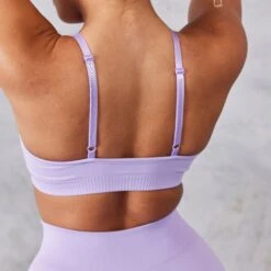Vanquish Neutral V2 Seamless Lilac Bra -Vanquish Fitness Shop VQ WOMENS ECOM 2195