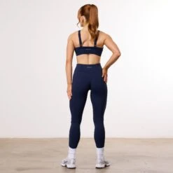 Vanquish Enhance Navy Blue Crop Tank Bra -Vanquish Fitness Shop WB Summer Sale websize18