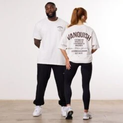 Vanquish TSP Pursuit Vintage White Oversized T Shirt -Vanquish Fitness Shop WB Summer Sale websize70 e9b53916 aecb 400d 81dc d93469352135