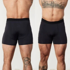 Vanquish Black / Black 2 Pack Boxers