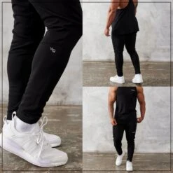 VANQUISH FITNESS | Unisex Street Style Cotton Logo Bottoms -Vanquish Fitness Shop org 168