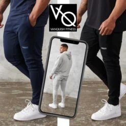 VANQUISH FITNESS | Unisex Street Style Cotton Oversized Logo