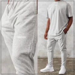 VANQUISH FITNESS | Unisex Street Style Cotton Logo Bottoms -Vanquish Fitness Shop org 172