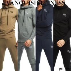 VANQUISH FITNESS | Street Style Sweats Two-Piece Sets