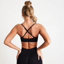 Vanquish Elevate Seamless Black Multiway Low Support Bra 8 Vanquish Elevate Seamless Black Multiway Low Support Bra -Vanquish Fitness Shop rB4TV1Dw