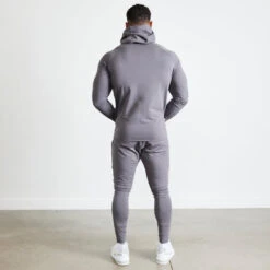 Vanquish Eclipse V2 Grey Full Zip Front Hoodie -Vanquish Fitness Shop vanquish eclipse v2 grey full zip front hoodie 886584