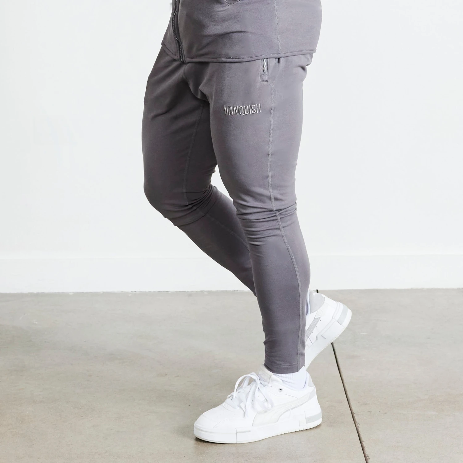 Vanquish Eclipse V2 Grey Tapered Sweatpants 1 Vanquish Eclipse V2 Grey Tapered Sweatpants
