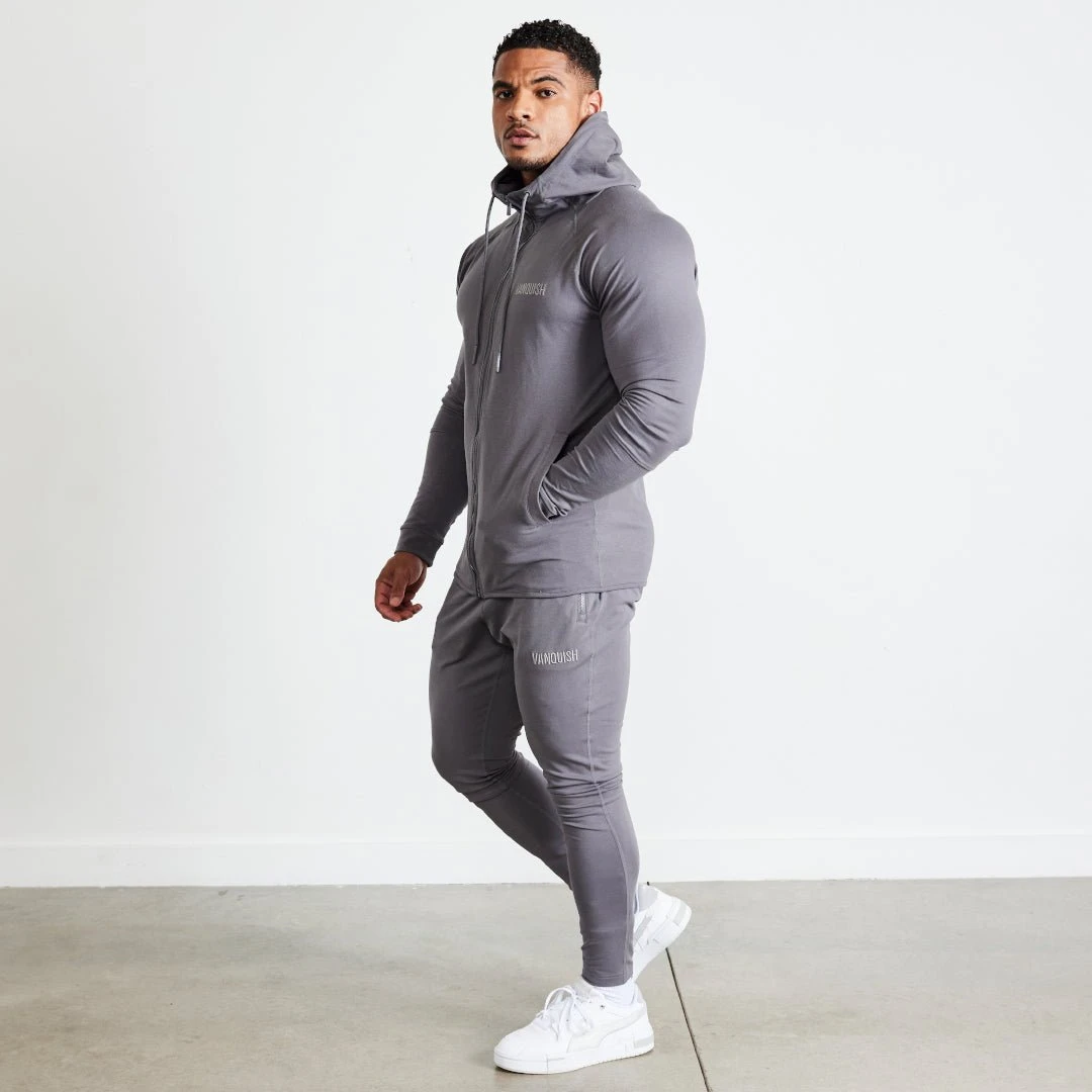 Vanquish Eclipse V2 Grey Tapered Sweatpants 2 Vanquish Eclipse V2 Grey Tapered Sweatpants - Image 2