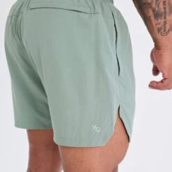 Vanquish Essential Green Performance 4" Shorts -Vanquish Fitness Shop vanquish essential green performance 4 shorts 850965