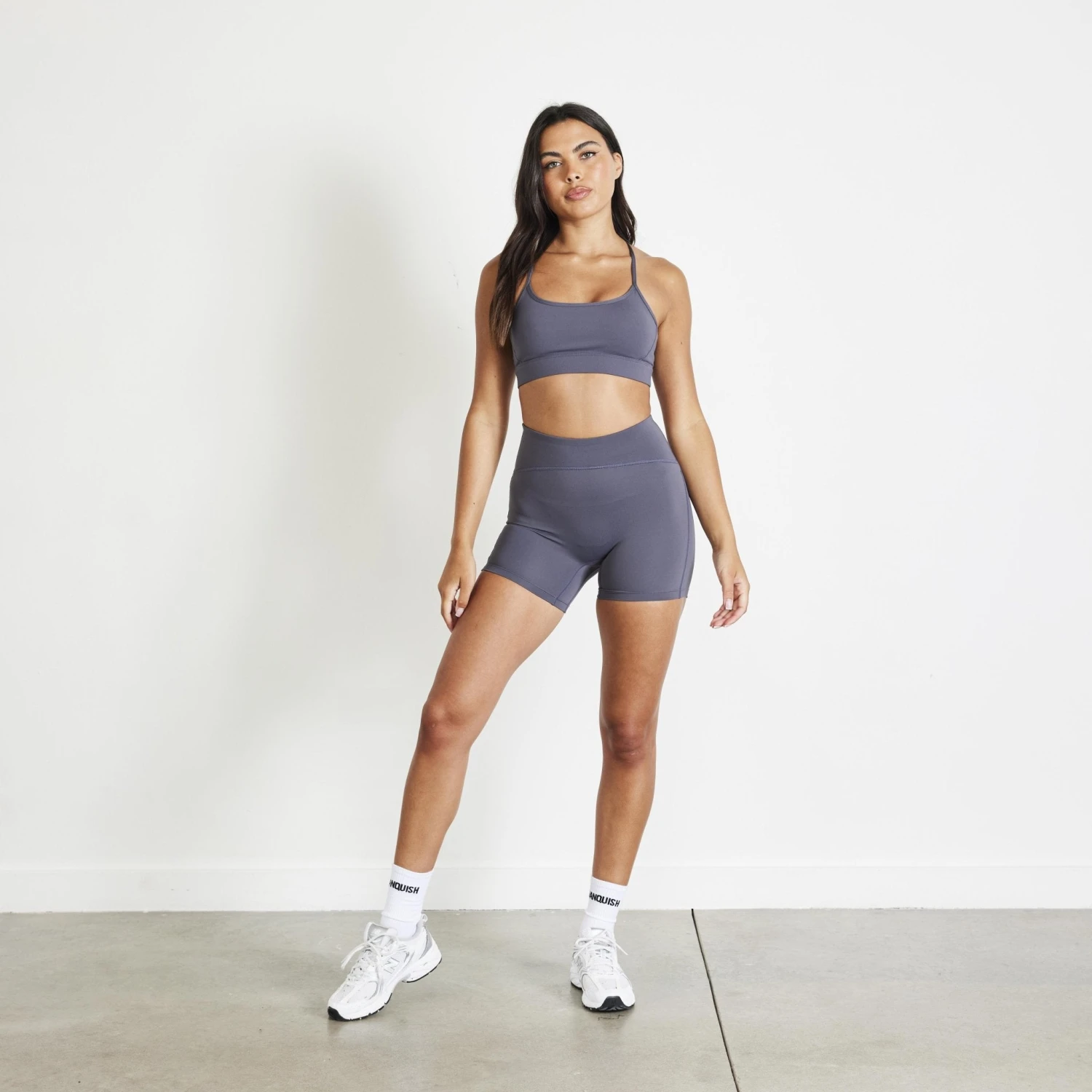 Vanquish Evolve Charcoal Grey Low Support Bra 2 Vanquish Evolve Charcoal Grey Low Support Bra - Image 2