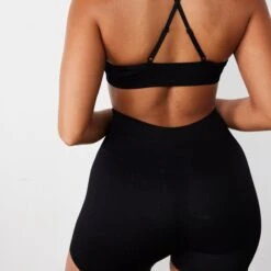 Vanquish Ribbed Seamless Black Shorts -Vanquish Fitness Shop vanquish ribbed seamless black shorts 370651