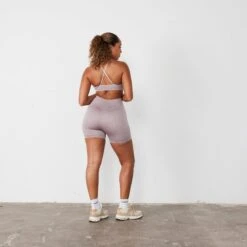 Vanquish Ribbed Seamless Blush Cross Back Low Support Bra 9 Vanquish Ribbed Seamless Blush Cross Back Low Support Bra -Vanquish Fitness Shop vanquish ribbed seamless blush cross back low support bra 611096