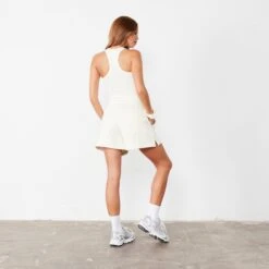 Vanquish Vintage White VQFIT Shorts -Vanquish Fitness Shop vanquish vintage white vqfit shorts 563898