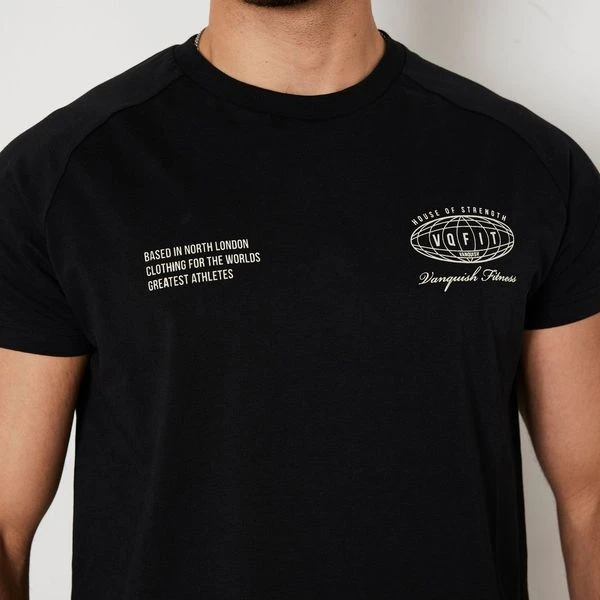Vanquish TSP Black Worldwide Fitted T Shirt 3 Vanquish TSP Black Worldwide Fitted T Shirt - Image 3